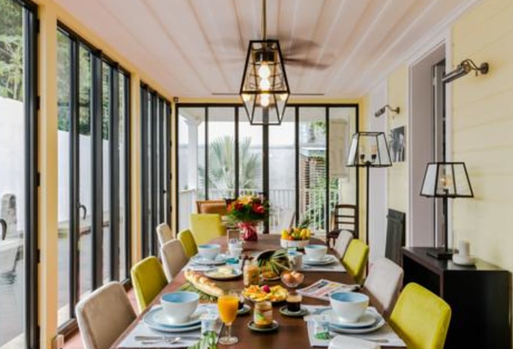 Villa Marie Lucie Essbereich